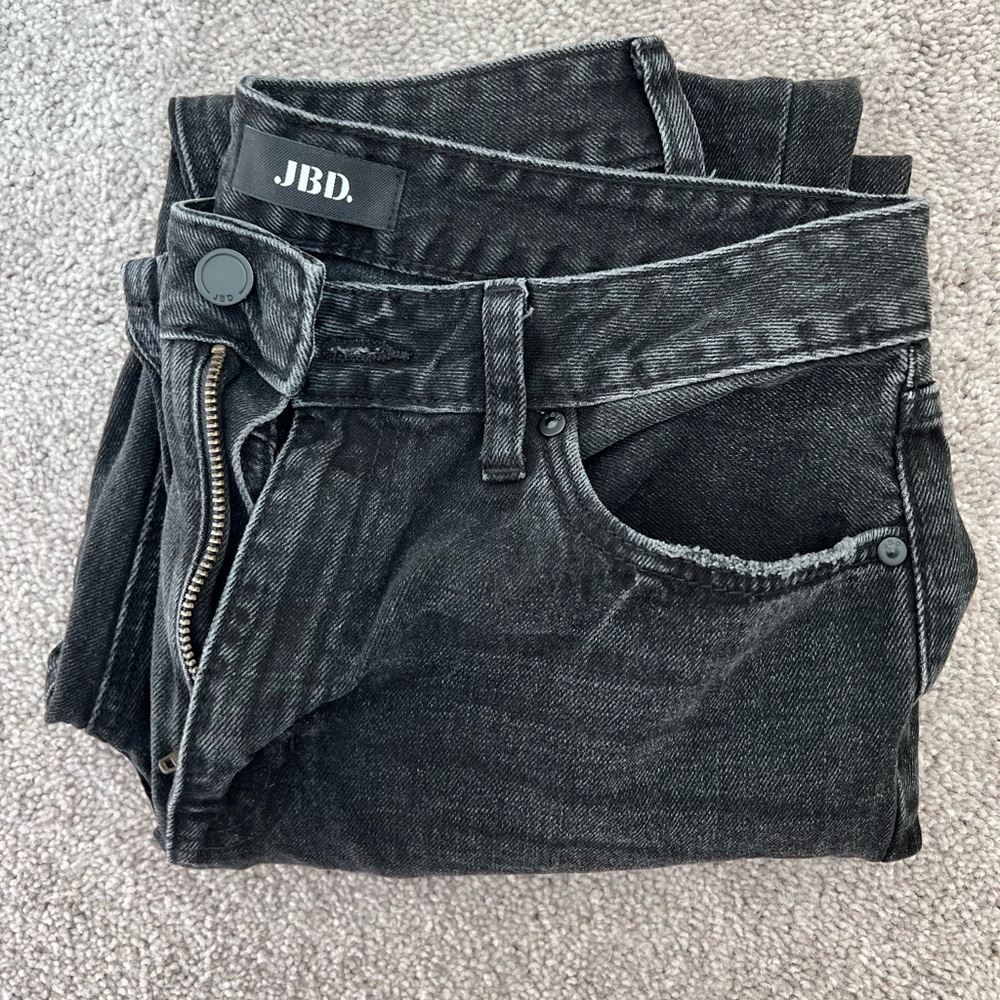 JBD Black Courtney Mom Jean